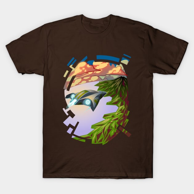 Air Tour T-Shirt by AzizDraws